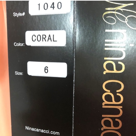 BNWT Nina Canacci beaded chiffon gown - Picture 11 of 14